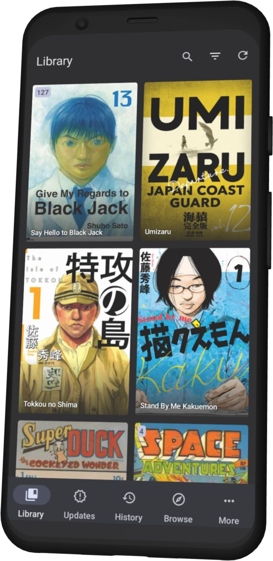 Sugoi Library Tab Dark